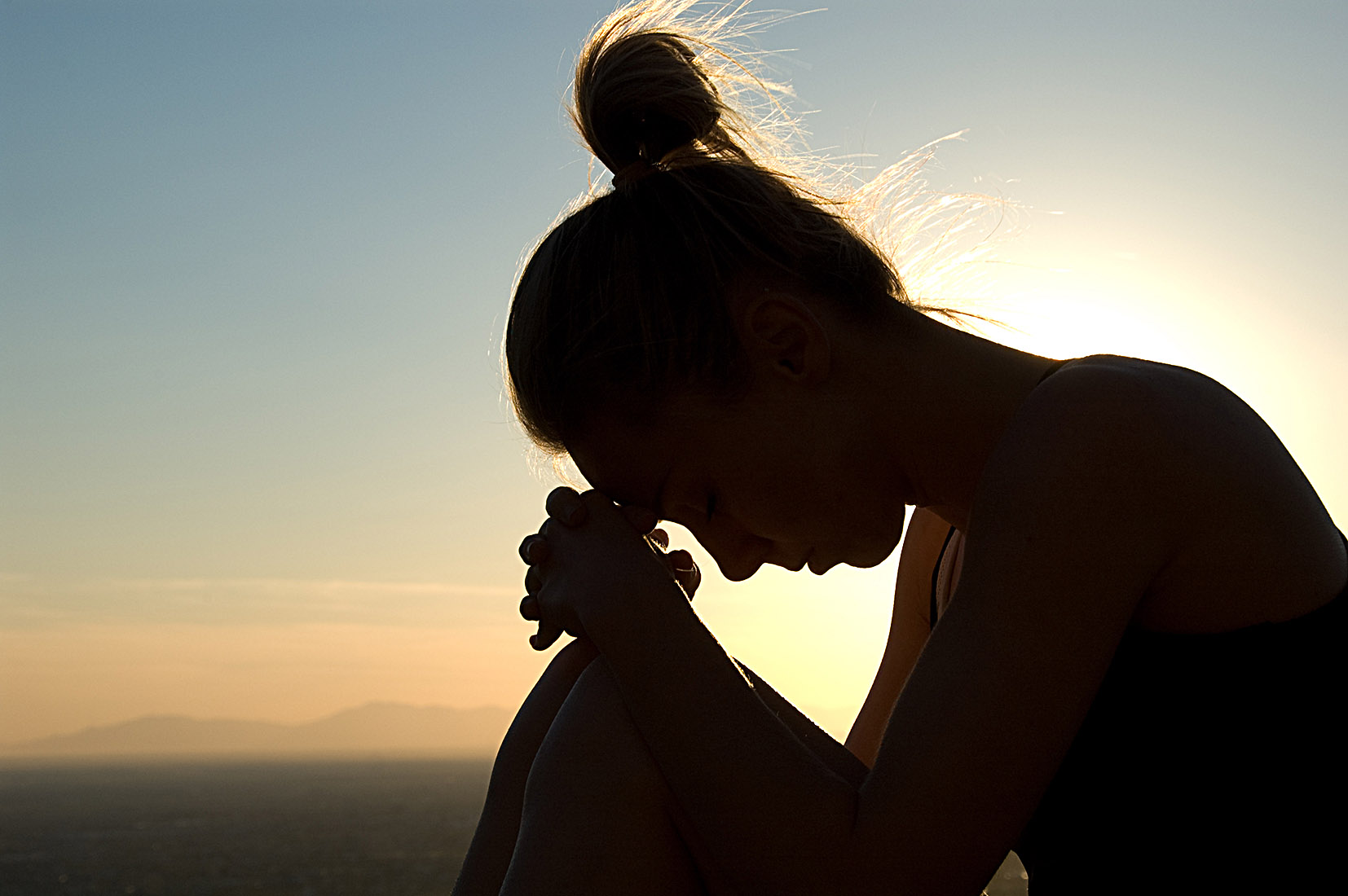A women praying.Similar Images: